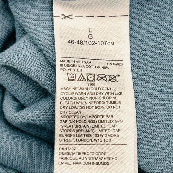 American Eagle light blue henley shirt size large - Picture 5 of 5